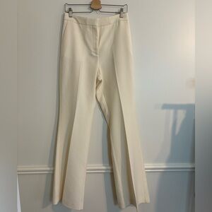 NWT Mango off white pleated trousers